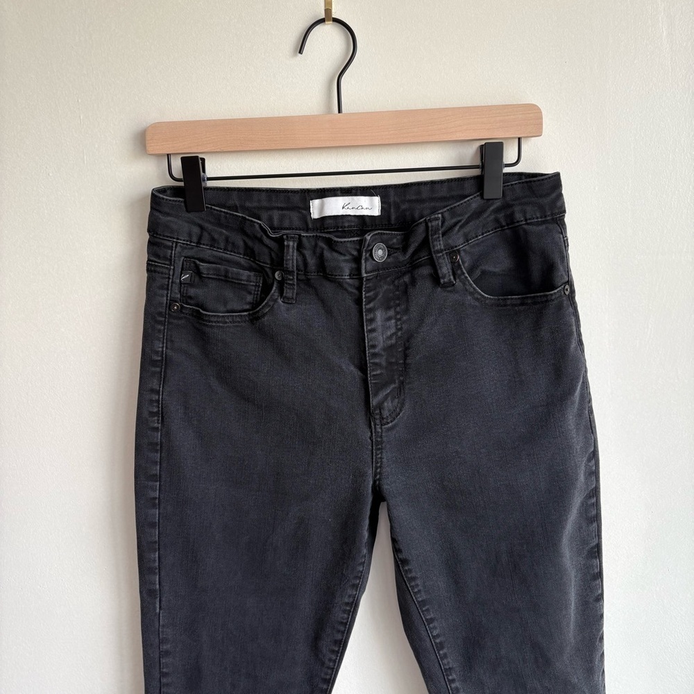 Kancan Women’s Estilo Black Washed Skinny Jeans Size 13 / 30 - Picture 2 of 6